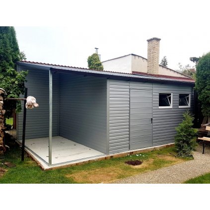 Sprawdź blaszane domki ogrodowe z usługą montażu od Blach Trans?